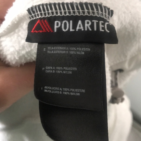 White Northface Denali Jacket Size Small - Picture 6 of 6